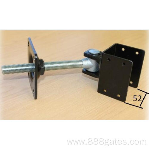 swing gate Clamp powder-coated Hinge with long bolt